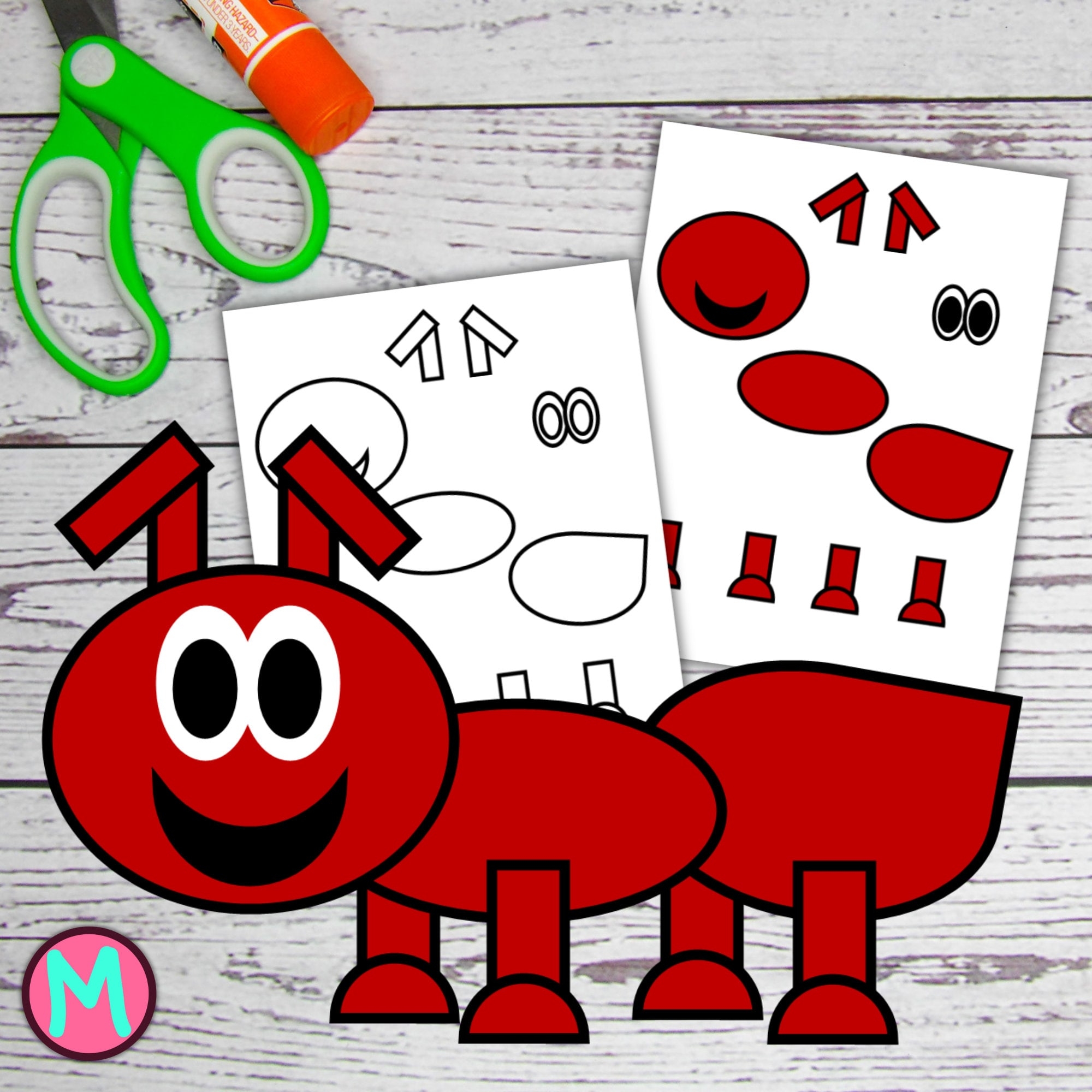Ant Craft Template For Preschool Kindergarten Elementary And Homeschool Simple Printable Cut And Glue Craft Bug Craft Etsy Ant Craft Template For Preschool Kindergarten Elementary And Homeschool Simple Printable Cut And Glue Craft Bug Craft Etsy