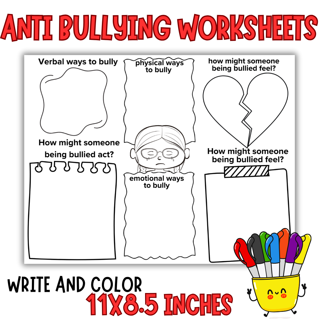 Anti Bullying Prevention Month Activities Anti Bullying Worksheets Made By Teachers Anti Bullying Prevention Month Activities Anti Bullying Worksheets Made By Teachers