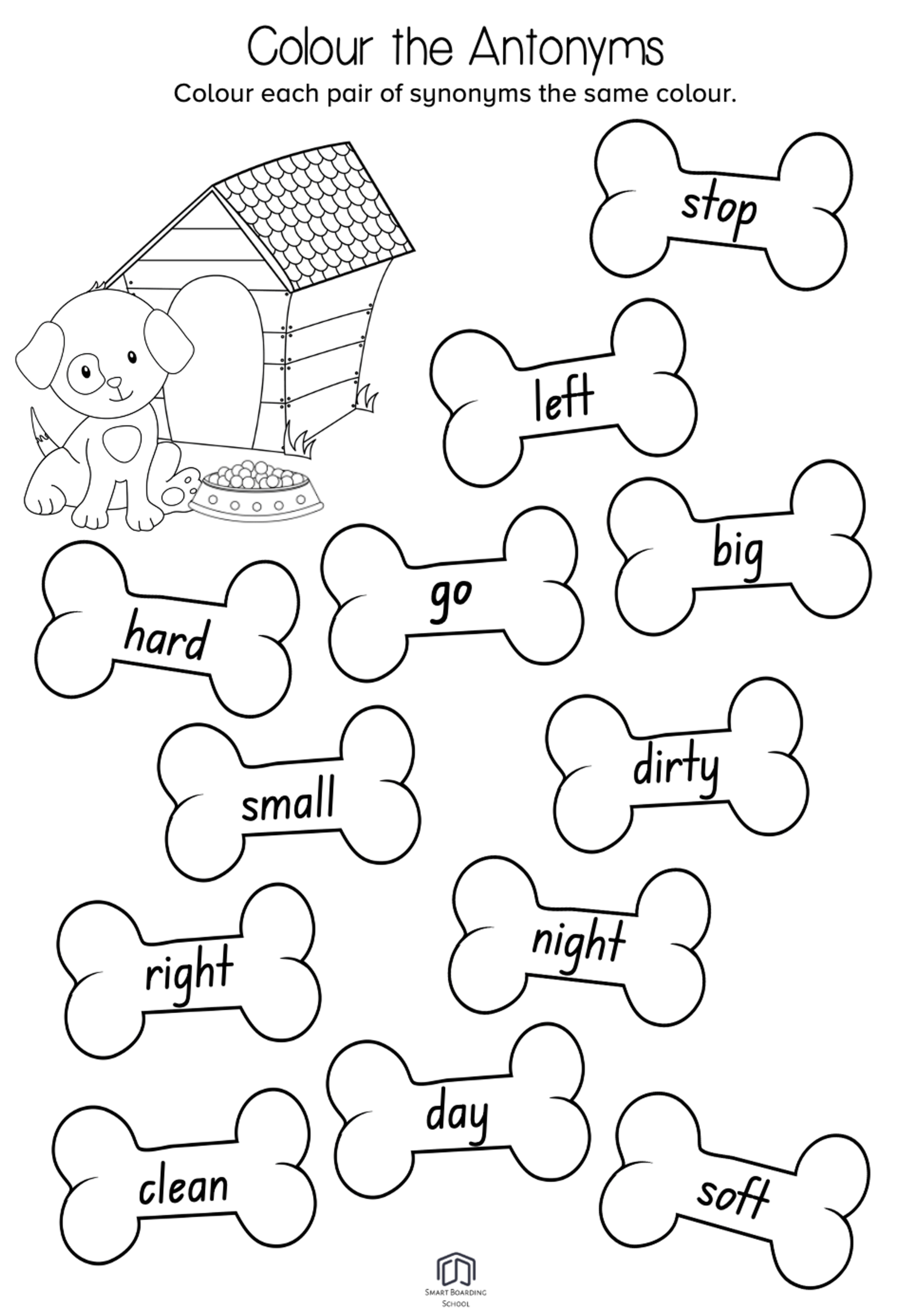 Antonyms Worksheets