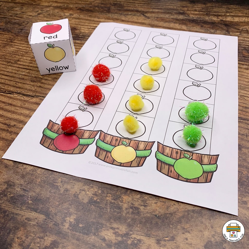 Apple Preschool Activity Pack Pre K Printable Fun