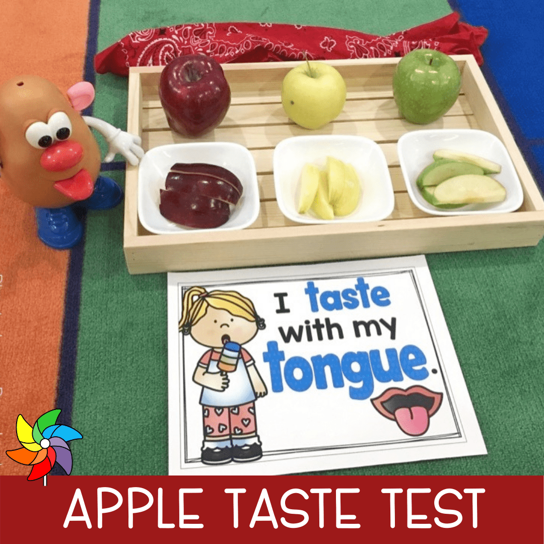 Apple Taste Test An Easy Five Senses Activity For Preschoolers Apple Taste Test An Easy Five Senses Activity For Preschoolers