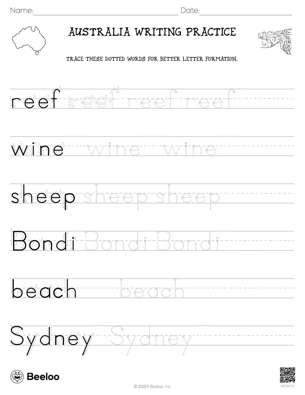 Australia Worksheets Free Printables Australia Worksheets Free Printables