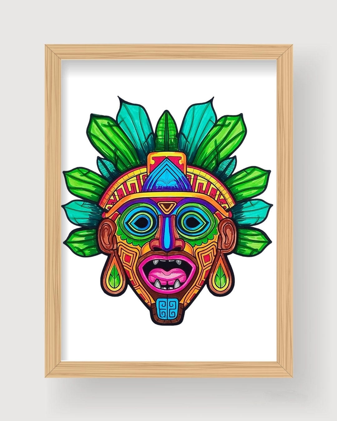 Aztec Mask Inca Mask Mayan Mask Original Hand painted Drawing Ritual Mask Ceremonial Mask Shaman Mask Marker Painting Etsy Aztec Mask Inca Mask Mayan Mask Original Hand painted Drawing Ritual Mask Ceremonial Mask Shaman Mask Marker Painting Etsy