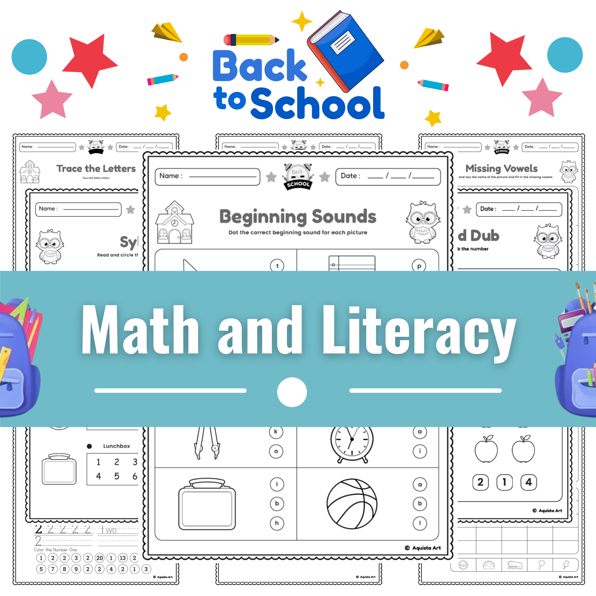 First Day Of Kindergarten Math Worksheets First Day Of Kindergarten Math Worksheets