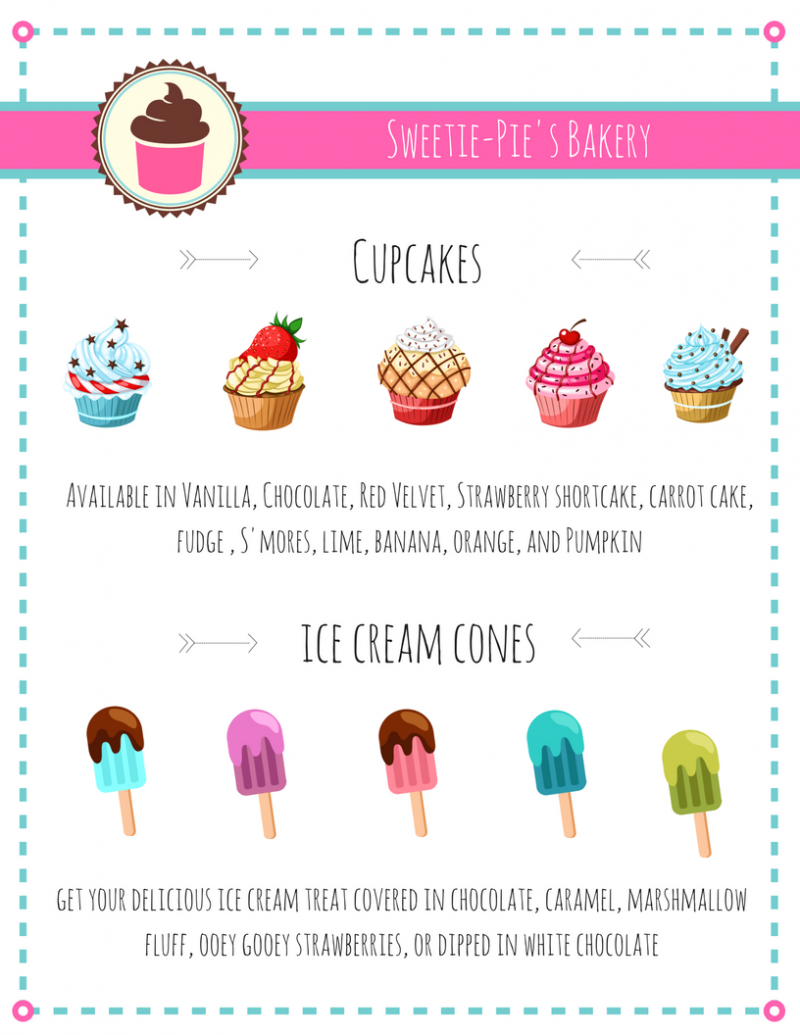 Free Preschool Bakery Printables Free Preschool Bakery Printables
