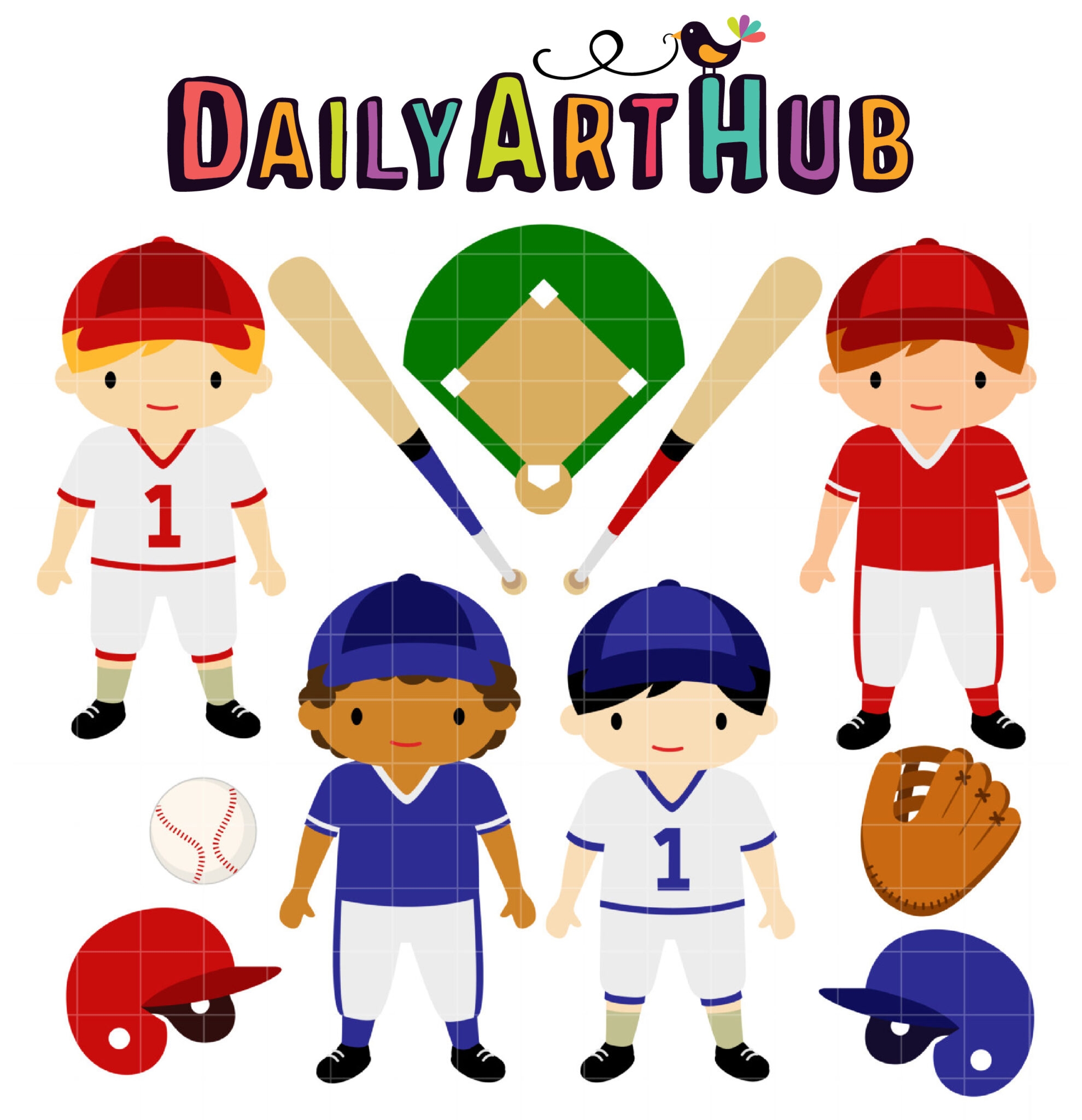 Baseball Kids Clip Art Set Daily Art Hub Graphics Alphabets U0026 SVG Baseball Kids Clip Art Set Daily Art Hub Graphics Alphabets U0026 SVG