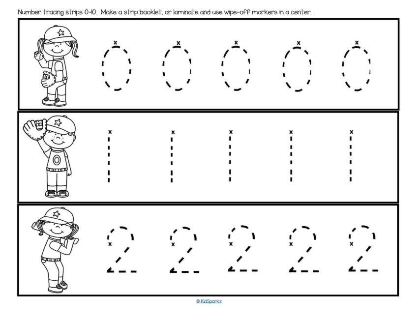 Baseball Theme Activities And Printables For Preschool And Kindergarten KIDSPARKZ