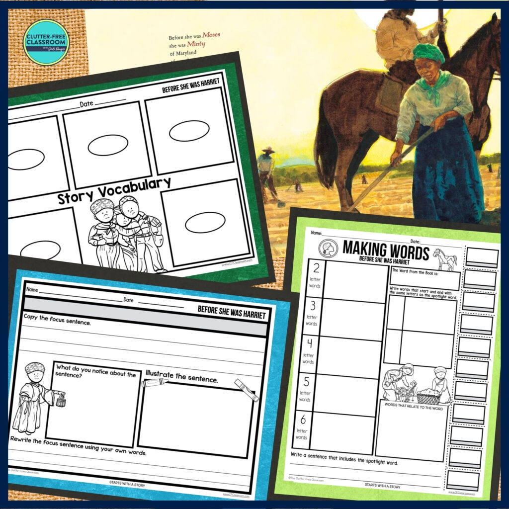 Before She Was Harriet Activities And Lesson Plans For 2026 Teaching With Jodi Durgin And Company