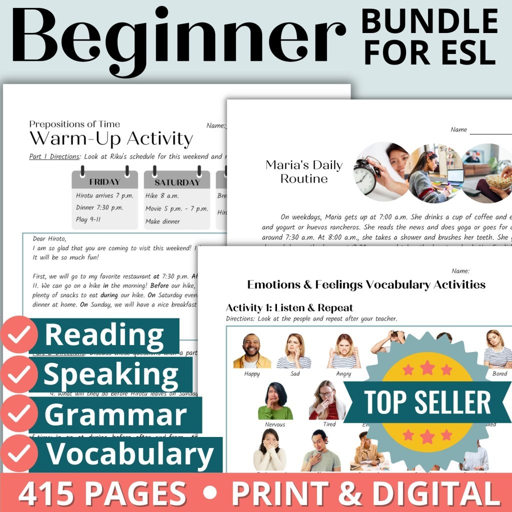 Beginner ESL Worksheets And Lessons For Adults English Teaching Toolkit Beginner ESL Worksheets And Lessons For Adults English Teaching Toolkit