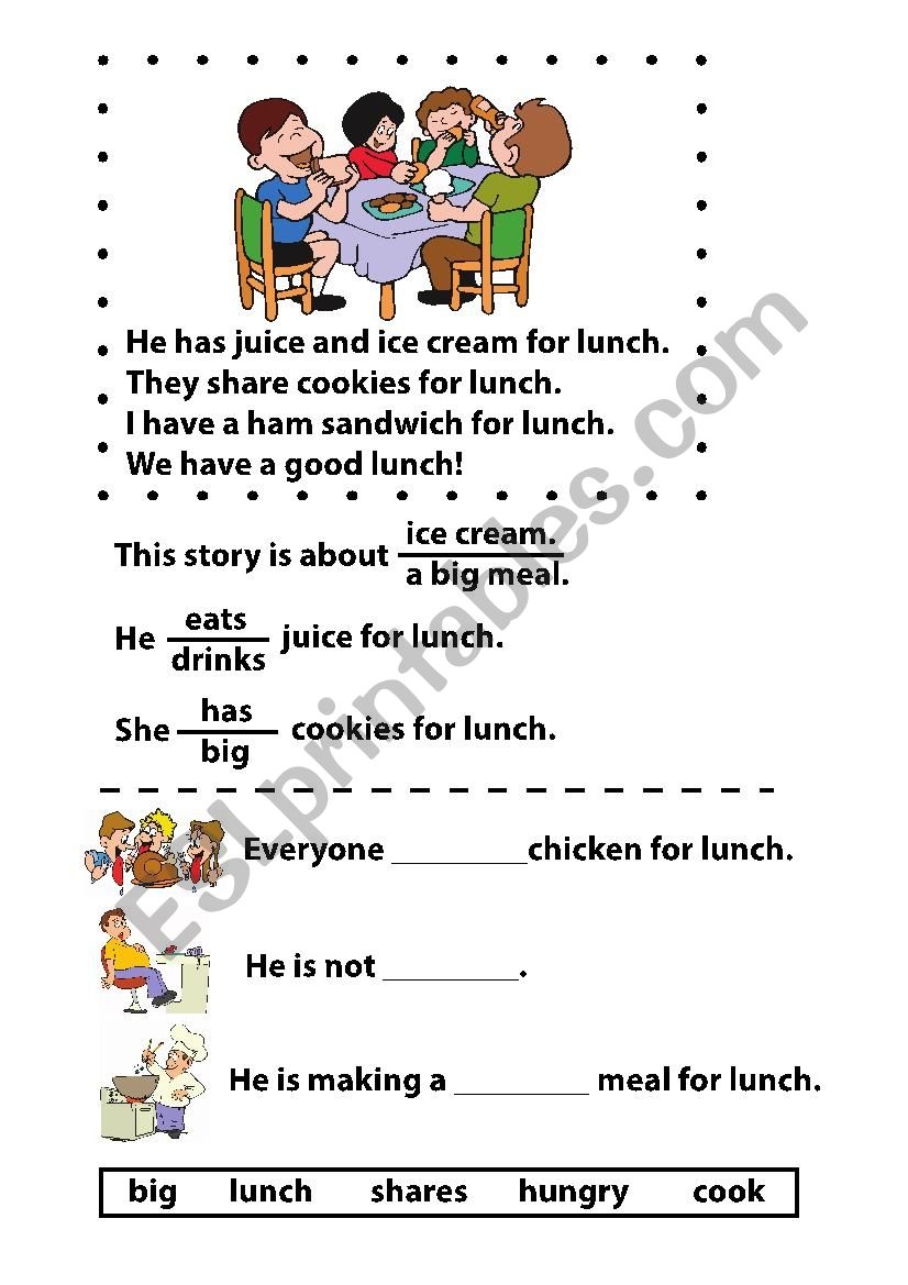 Beginner Reading Comprehension Worksheet 1 ESL Worksheet By Beginner Reading Comprehension Worksheet 1 ESL Worksheet By