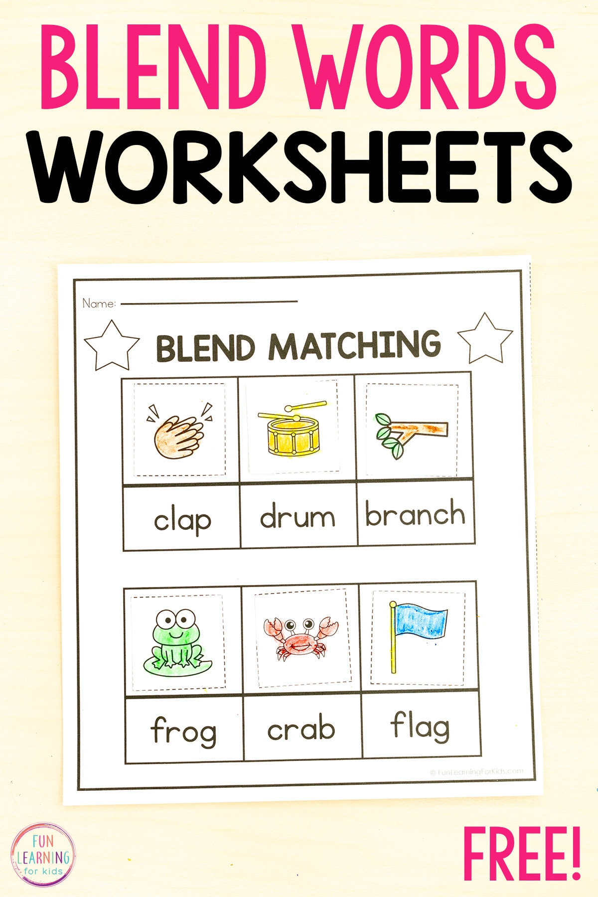 Beginning Blends Word Sort Cut Paste Worksheets Beginning Blends Word Sort Cut Paste Worksheets