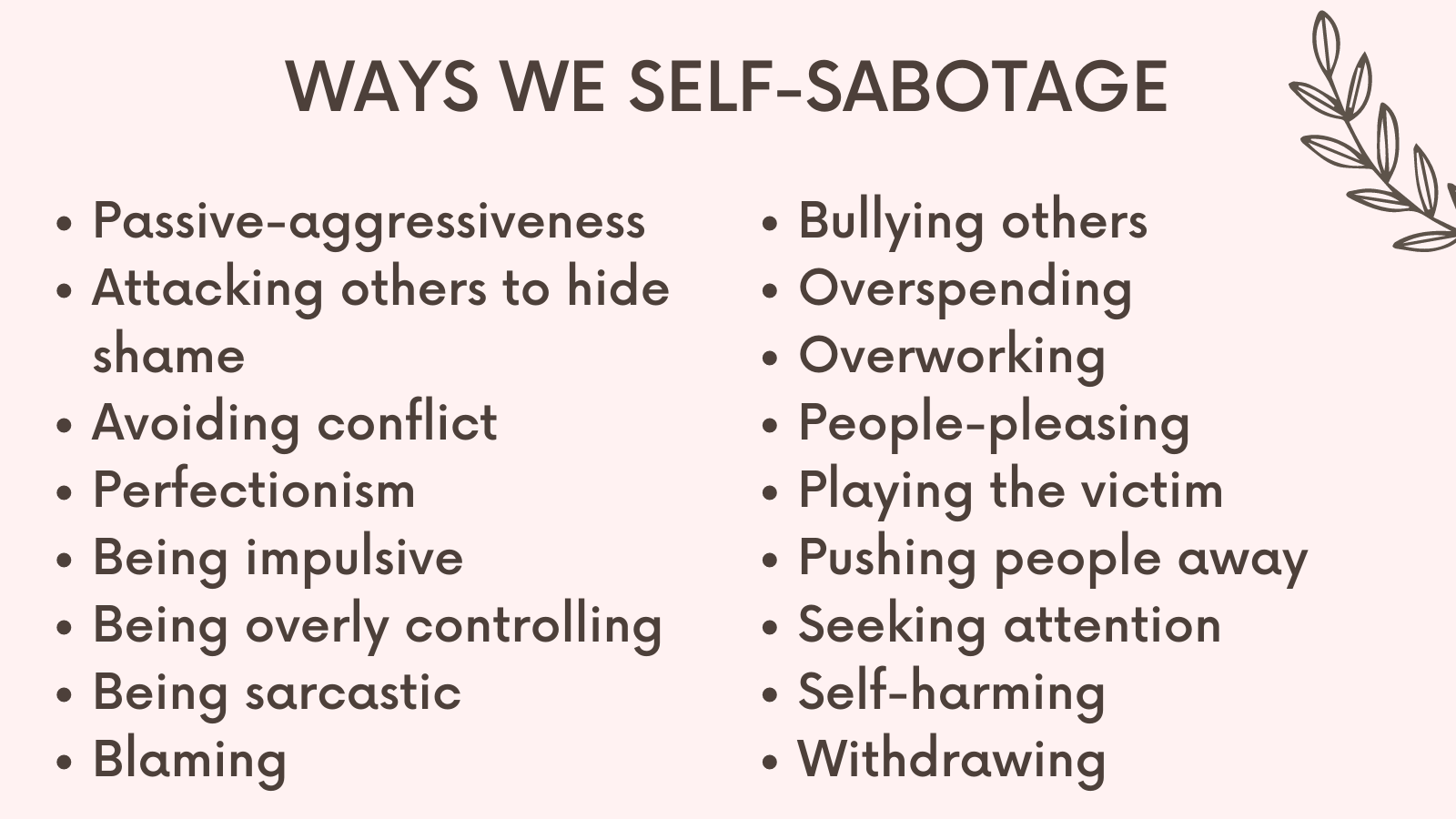 Best 21 Self Sabotage Journal Prompts FREE Worksheets PDF Best 21 Self Sabotage Journal Prompts FREE Worksheets PDF