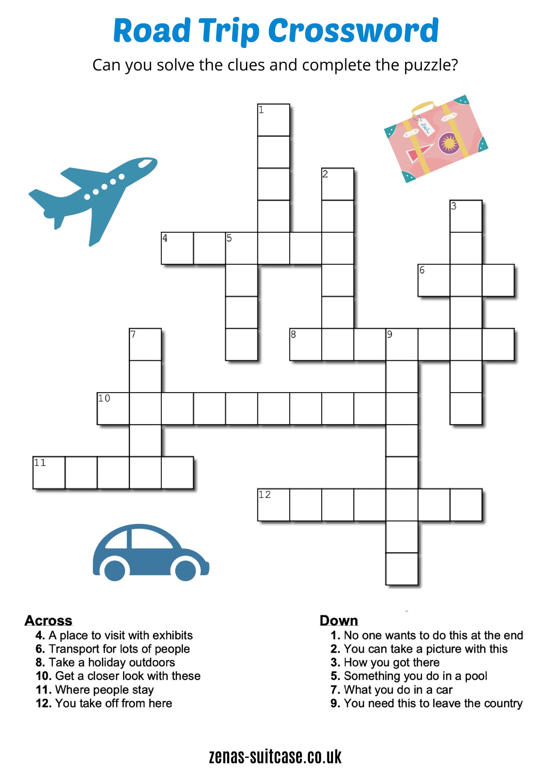 BEST Road Trip Games U0026 Activities For Kids FREE Printables Worksheets Library