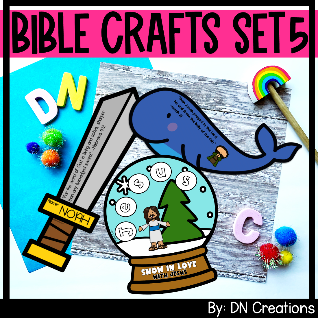 Bible Craft Set 5 Fun Bible Crafts Sunday School Crafts For 