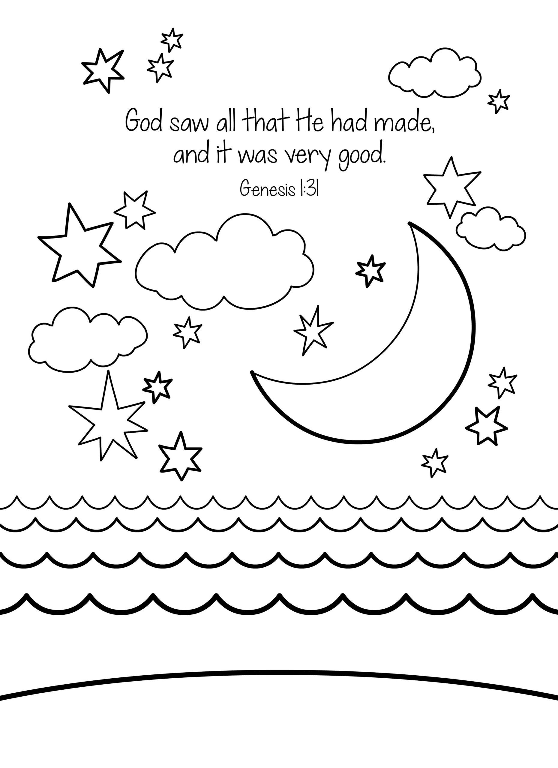 Printable Children's Bible Worksheets
