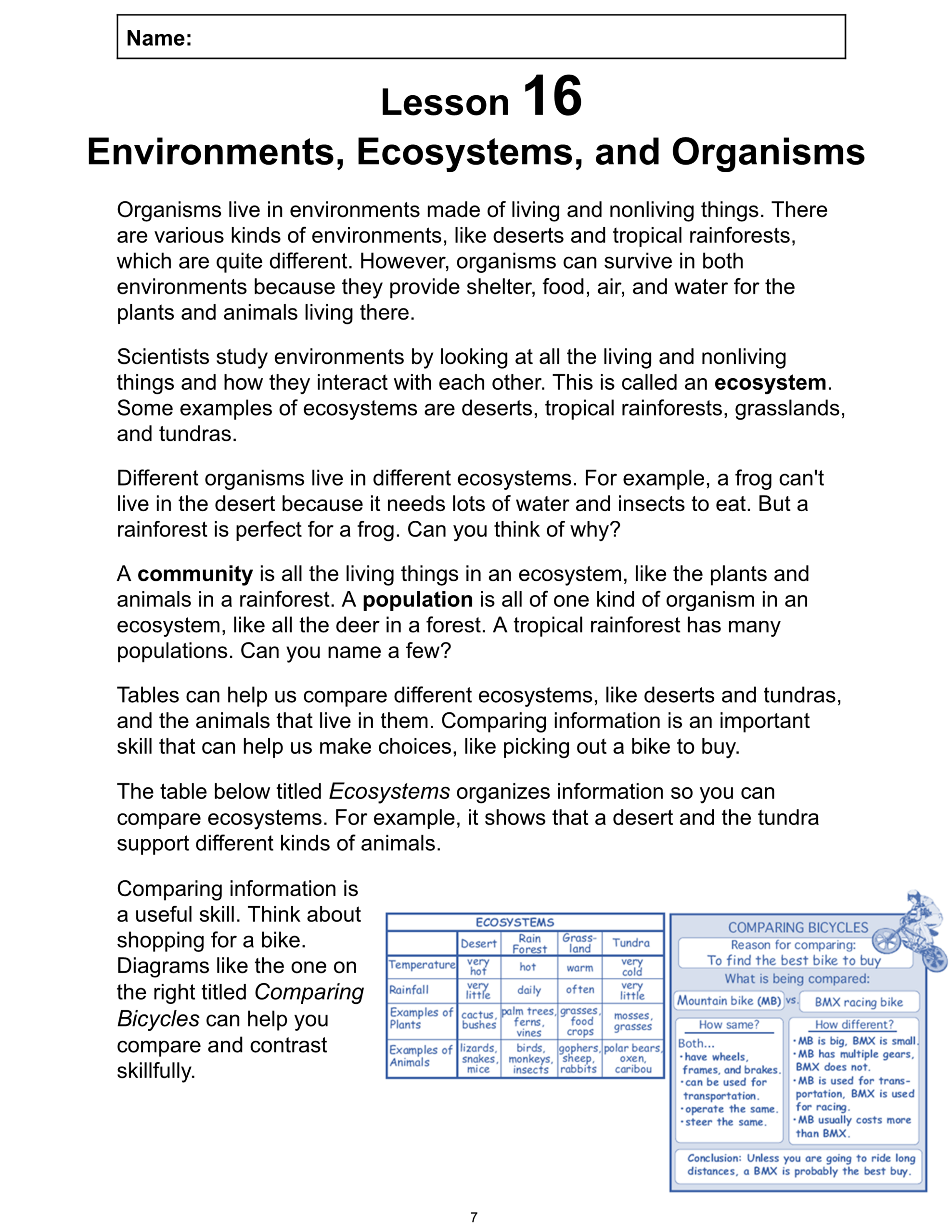 Biodiversity Reading Comprehension Worksheet Pdf Biodiversity Reading Comprehension Worksheet Pdf