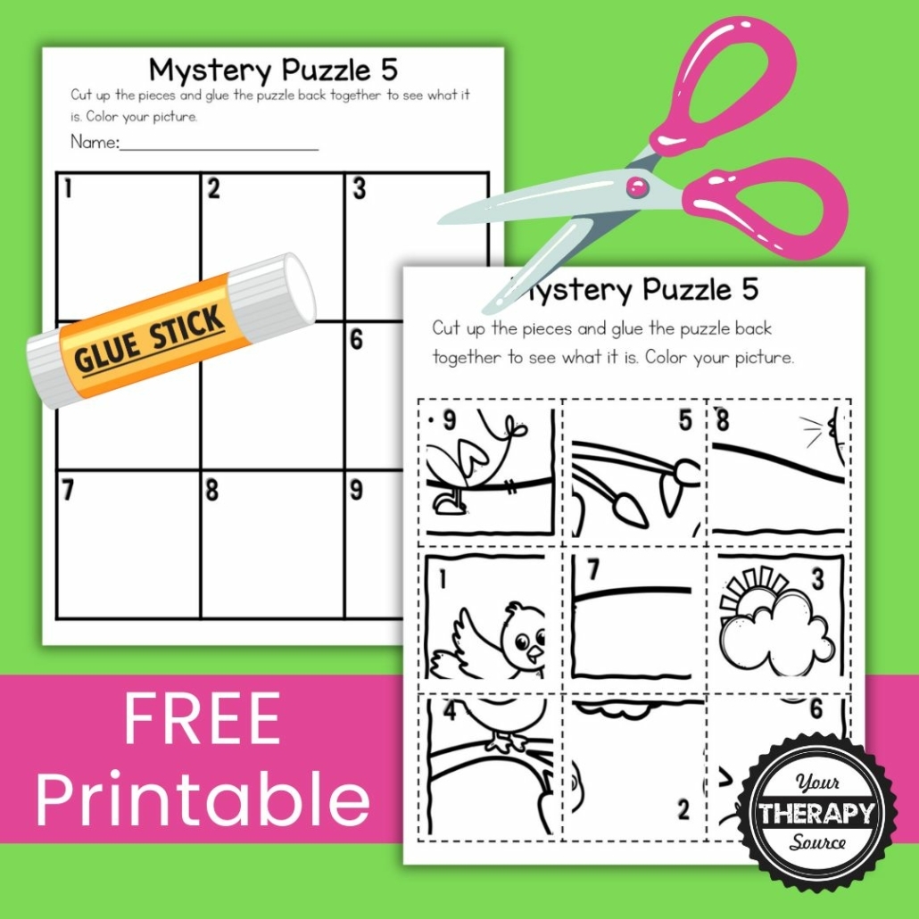 Bird Puzzle PDF Free Printable Your Therapy Source Bird Puzzle PDF Free Printable Your Therapy Source