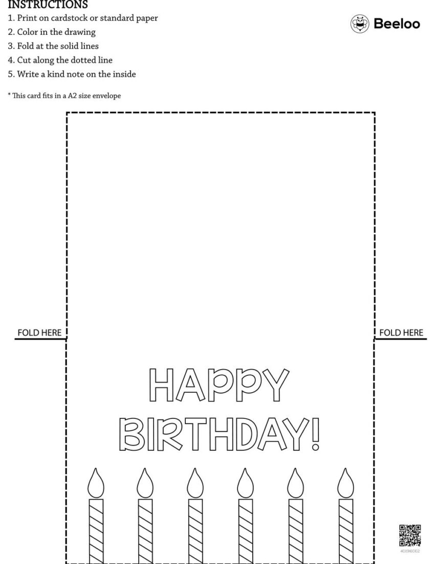 Birthday themed Greeting Cards Beeloo Printable Crafts And Activities For Kids