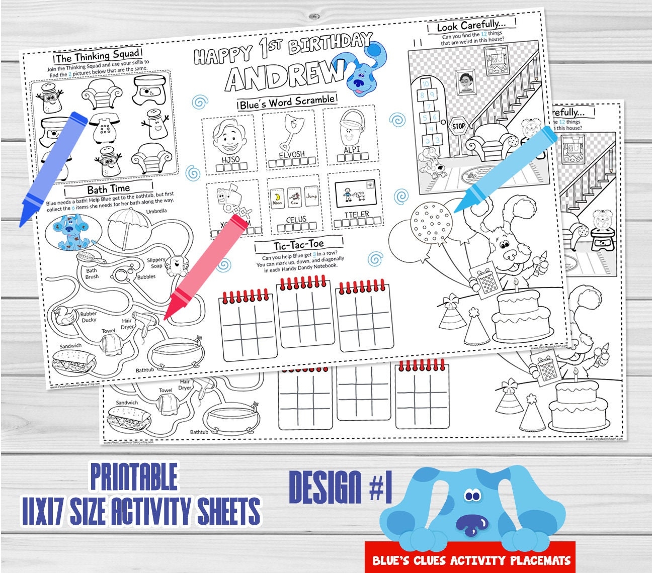 Blue s Clues Activity Placemats Activity Pages Blue s Clues Coloring Page Coloring Pages Blue s Clues Birthday Digital Printable Etsy Blue s Clues Activity Placemats Activity Pages Blue s Clues Coloring Page Coloring Pages Blue s Clues Birthday Digital Printable Etsy