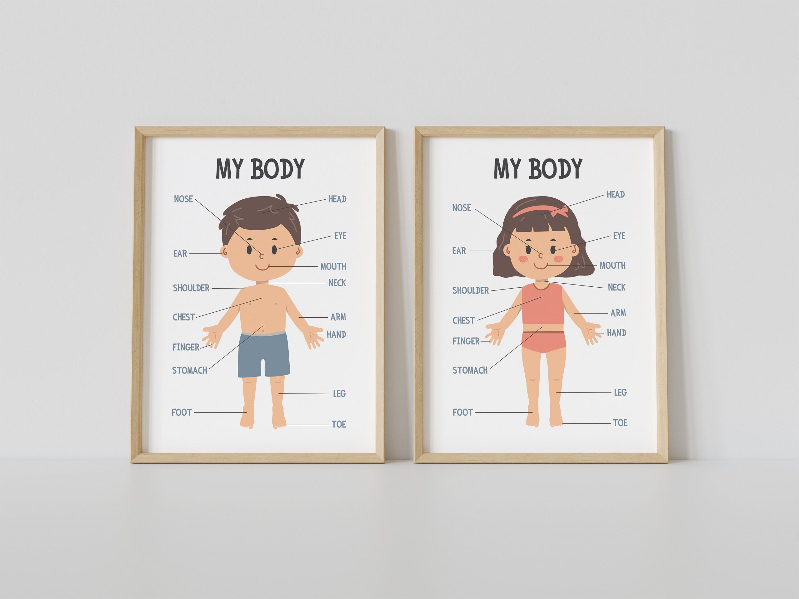 Preschool My Body Printable Preschool My Body Printable