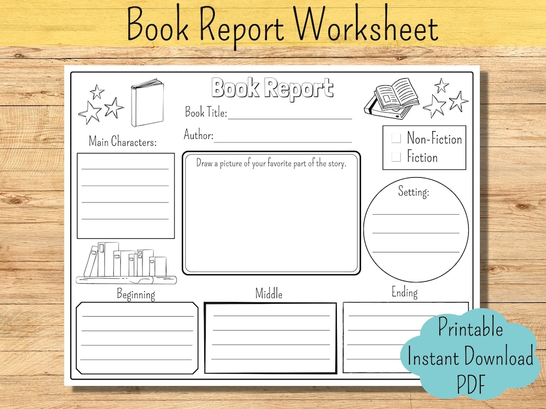Book Report For Kids Printable Book Report Worksheet Homeschool Book Report Template Story Elements Printable Worksheet Etsy Book Report For Kids Printable Book Report Worksheet Homeschool Book Report Template Story Elements Printable Worksheet Etsy