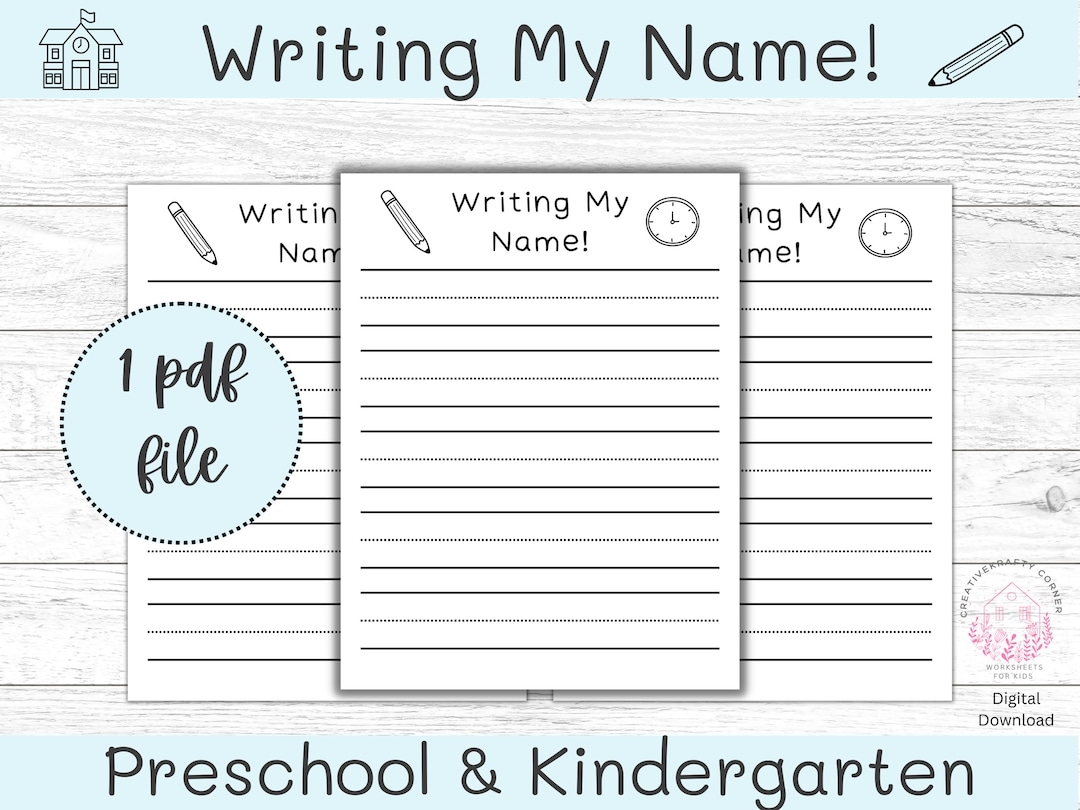 Buy Writing My Name Worksheet Preschool Printable Name Writing Sheets Name Sheets Kindergarten Prep Printable Worksheets Kids Worksheets Online Buy Writing My Name Worksheet Preschool Printable Name Writing Sheets Name Sheets Kindergarten Prep Printable Worksheets Kids Worksheets Online