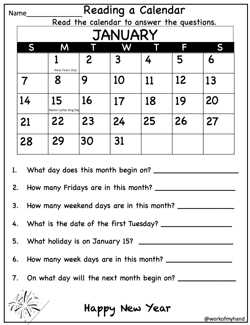 Calendar Math Worksheets 2nd Grade Made By Teachers Calendar Math Worksheets 2nd Grade Made By Teachers