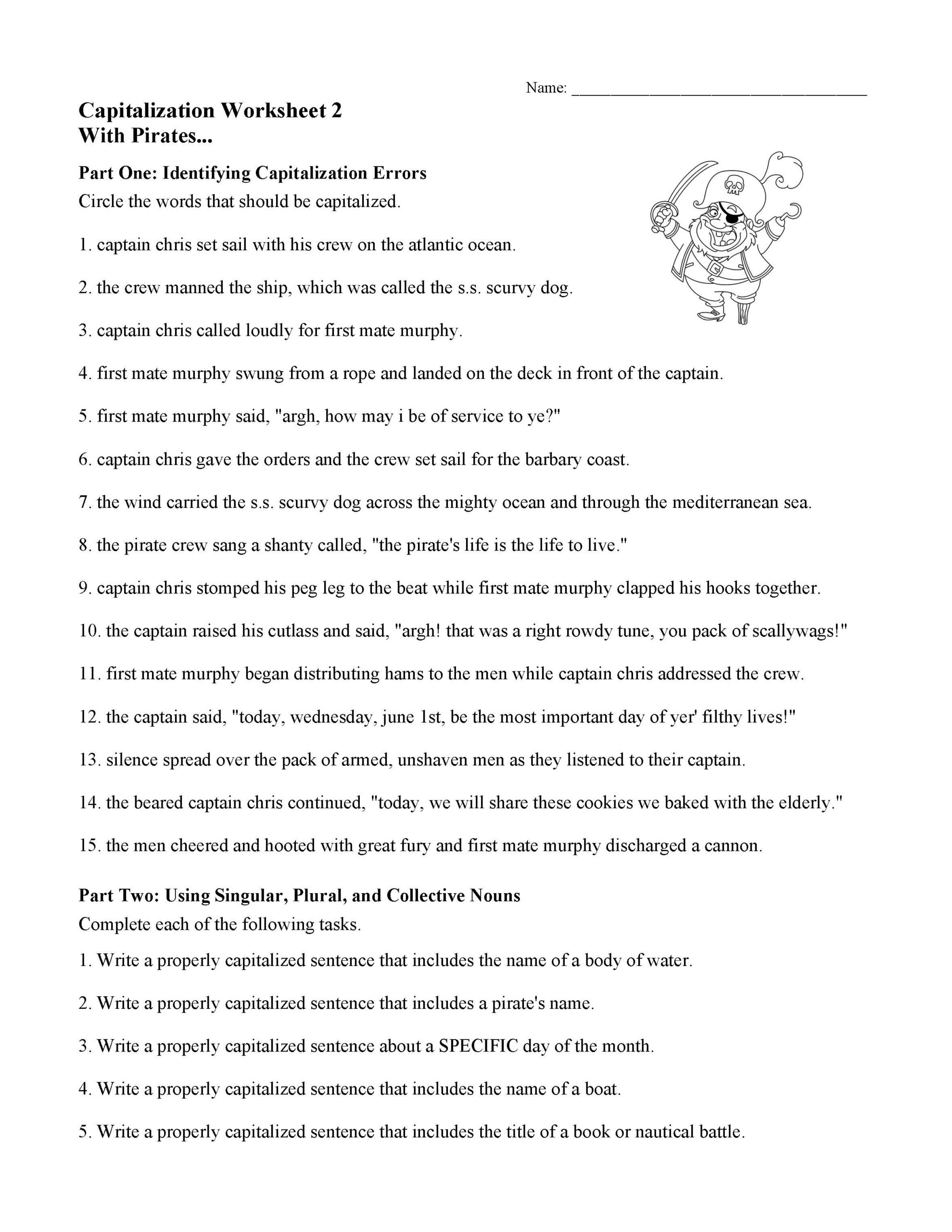 Free Printable Grammar Worksheets High School Free Printable Grammar Worksheets High School