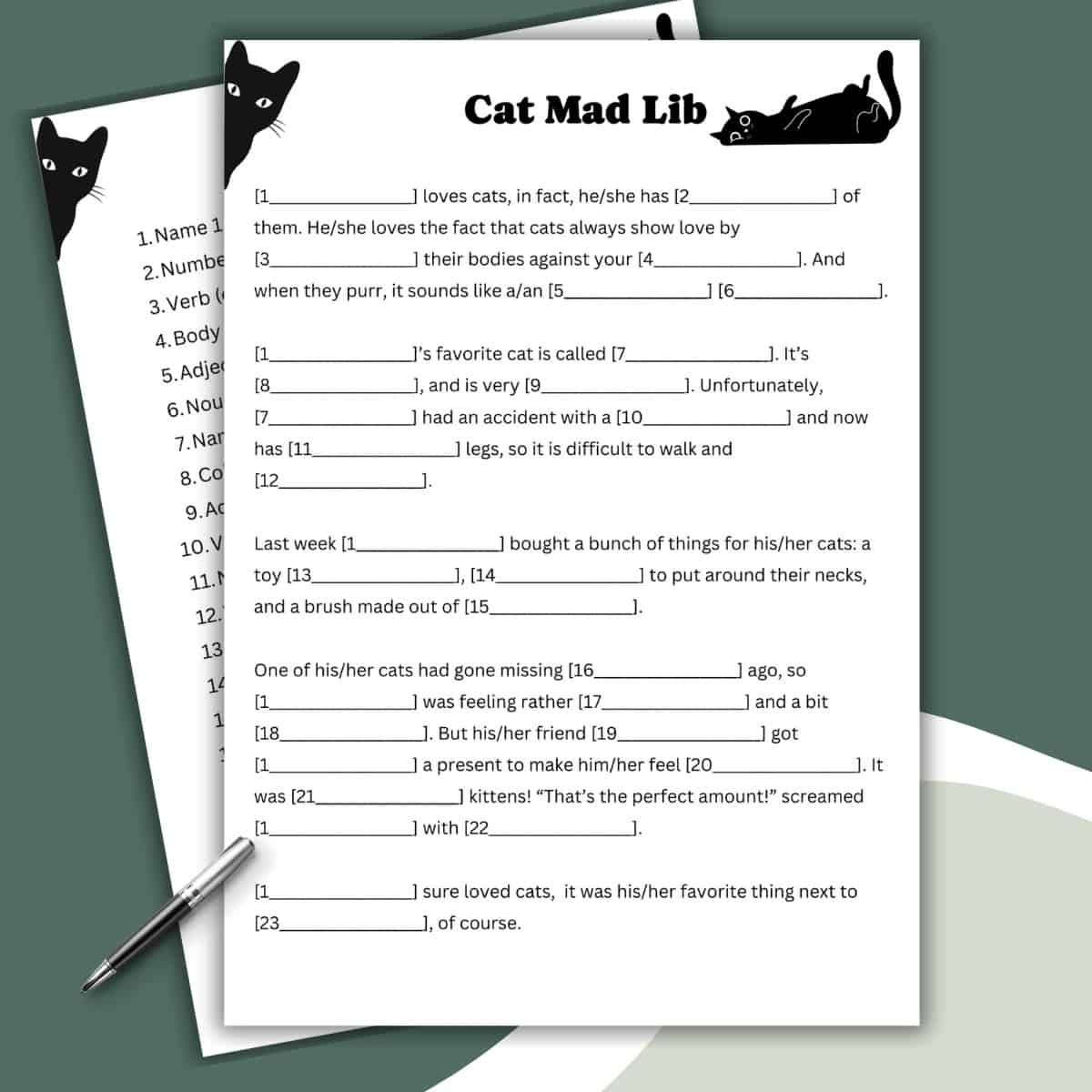 Funny Mad Libs Printable Worksheets Funny Mad Libs Printable Worksheets