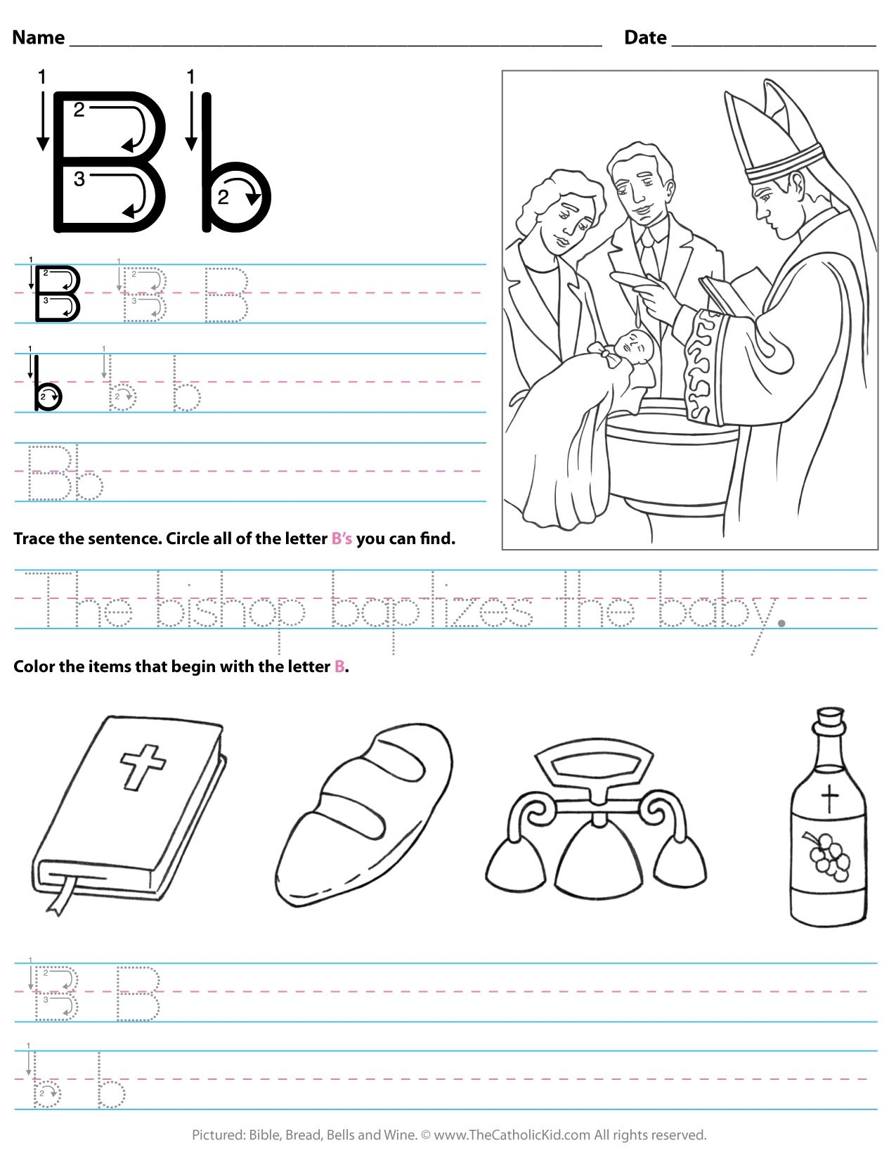 Catholic Alphabet Letter Worksheets U0026 Coloring Pages TheCatholicKid Catholic Alphabet Letter Worksheets U0026 Coloring Pages TheCatholicKid