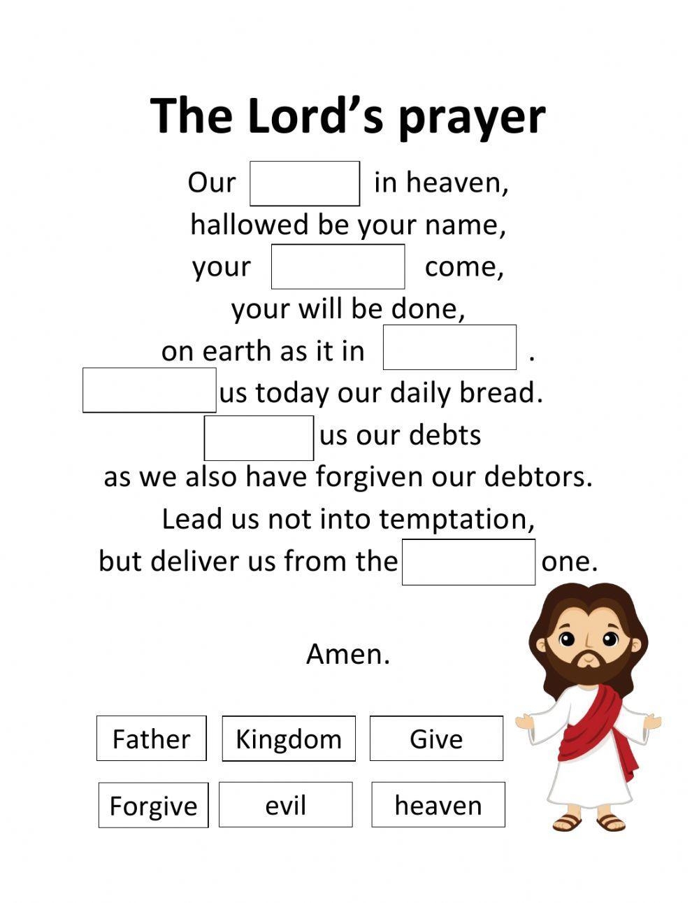 Catholic Prayer Fill In The Blank Worksheets The Religion Worksheets Library Catholic Prayer Fill In The Blank Worksheets The Religion Worksheets Library