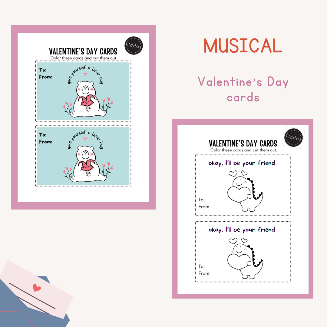 Celebrate Valentine s Day With Music Free Printables For Your 