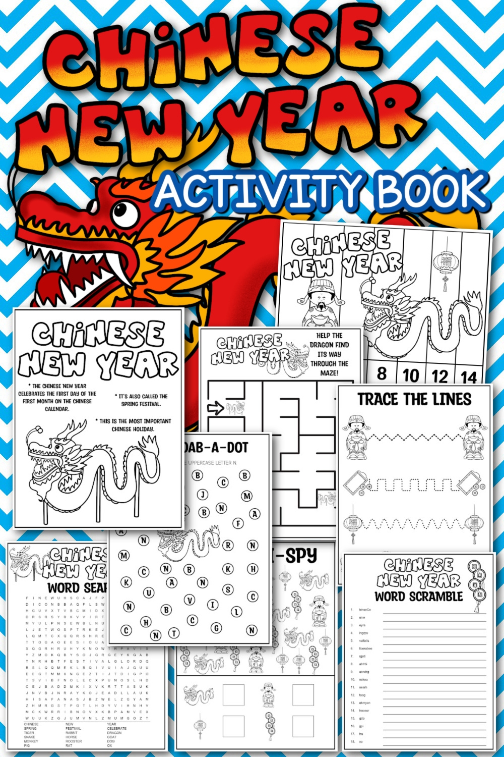 Celebrating Chinese New Year With Kids With Free Worksheets Celebrating Chinese New Year With Kids With Free Worksheets