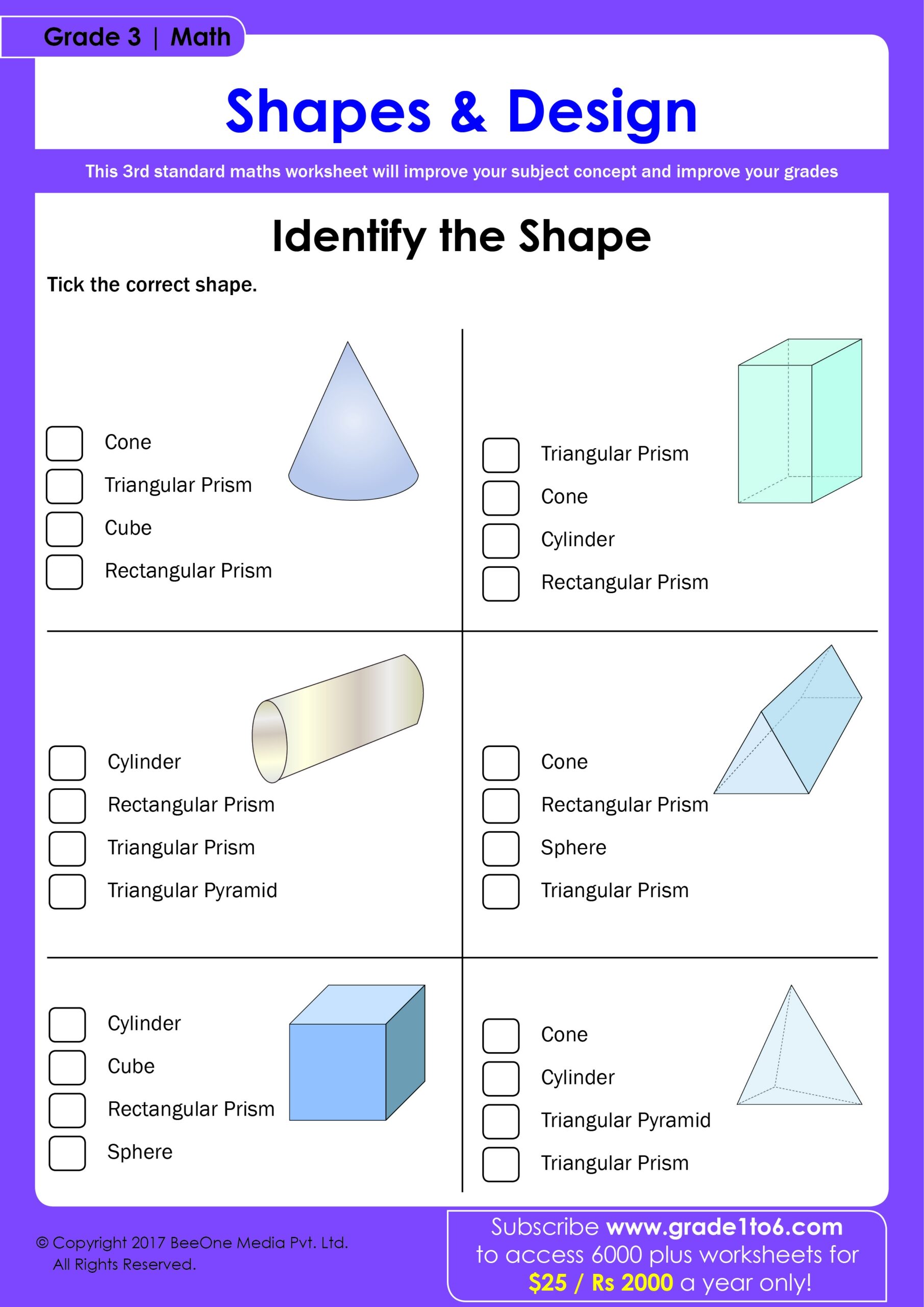 Chapter 5 Shapes And Design For NCERT Class 3 Maths