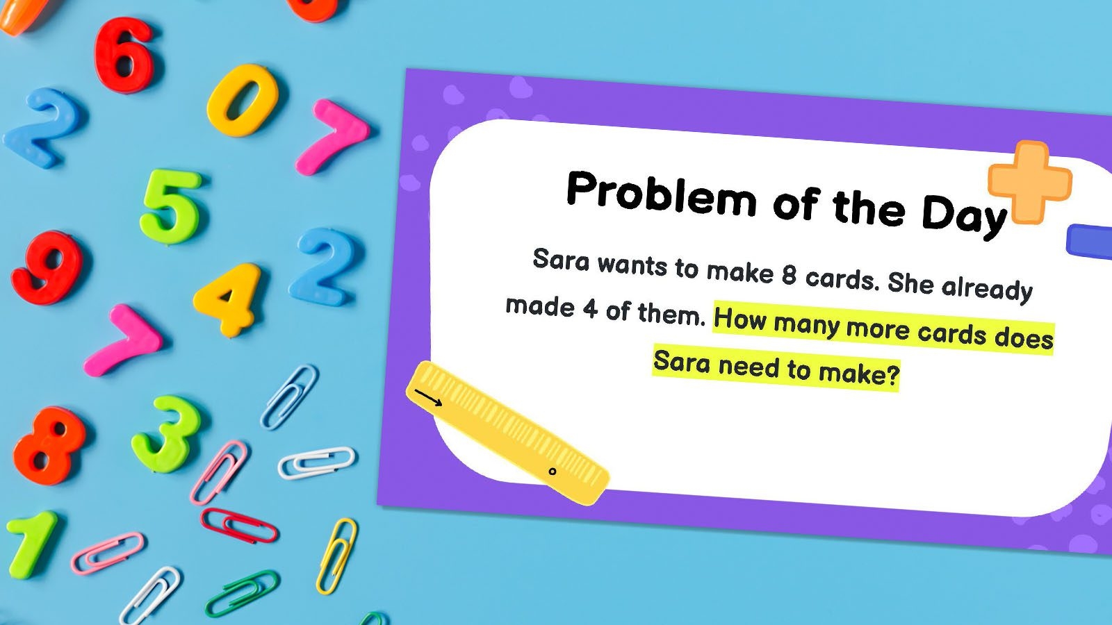 Kindergarten Math Problem Solving Worksheets