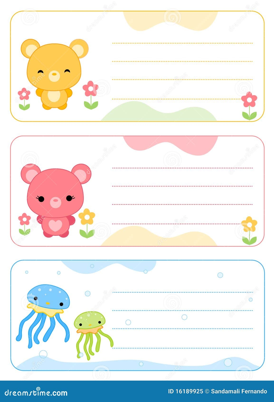 Children Name Cards Stock Vector Illustration Of Boys 16189925 Children Name Cards Stock Vector Illustration Of Boys 16189925