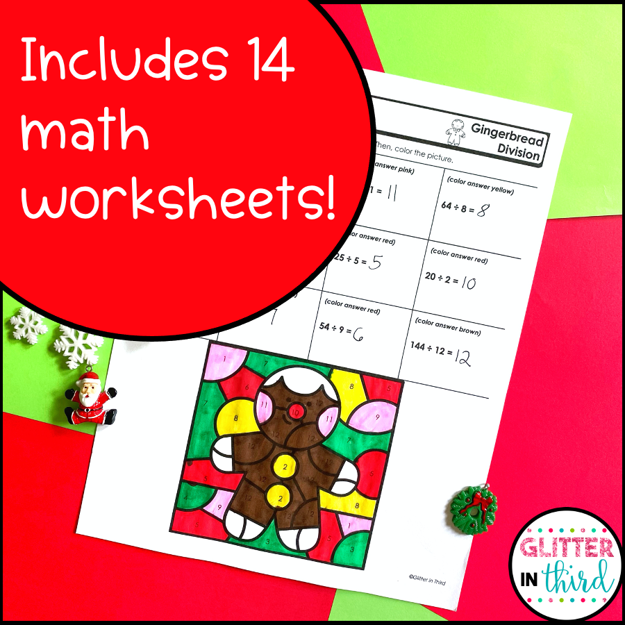 Christmas Math Worksheets 3rd Grade Christmas Math Worksheets 3rd Grade