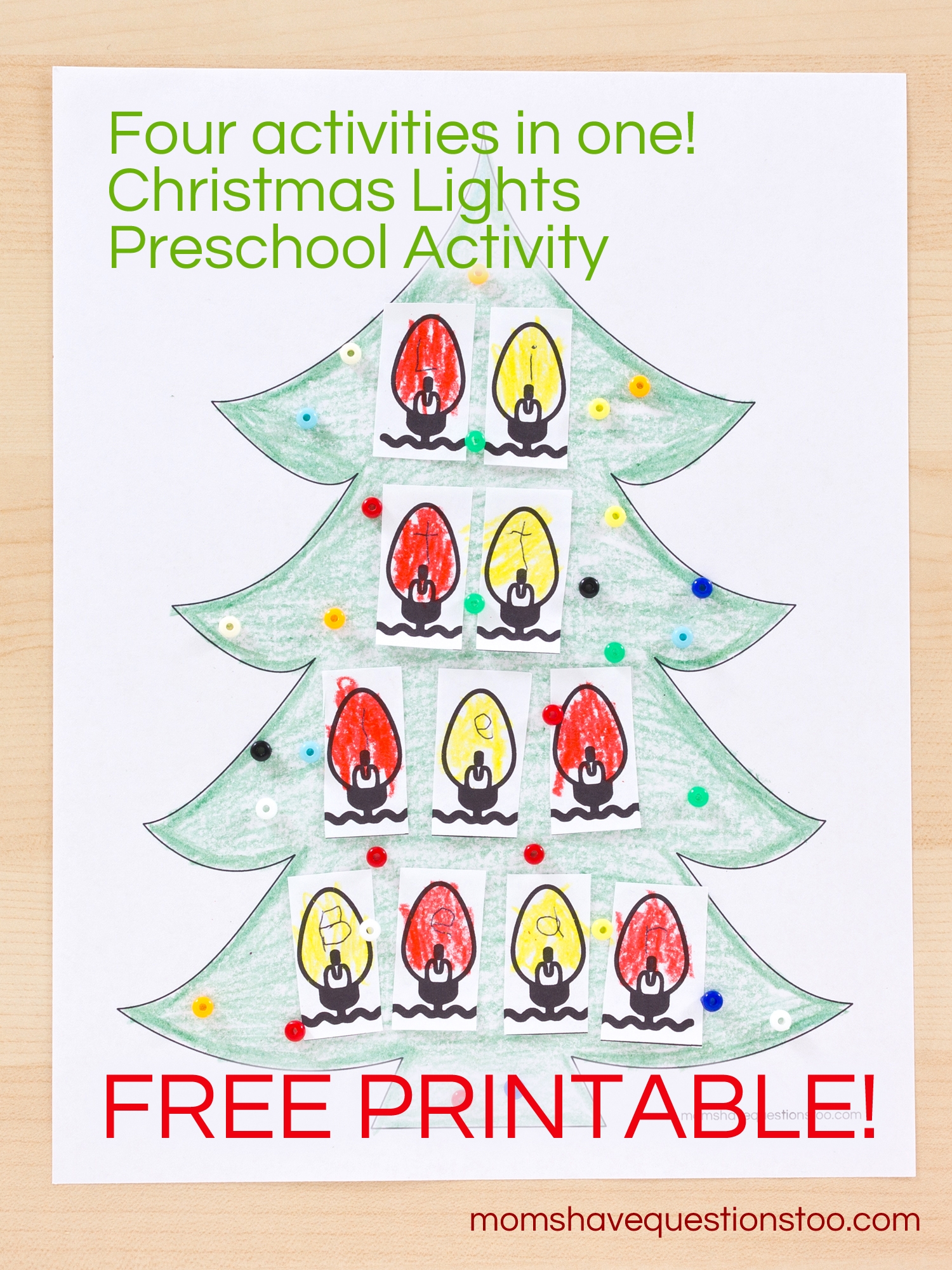 Free Printable Christmas Preschool Activities Free Printable Christmas Preschool Activities