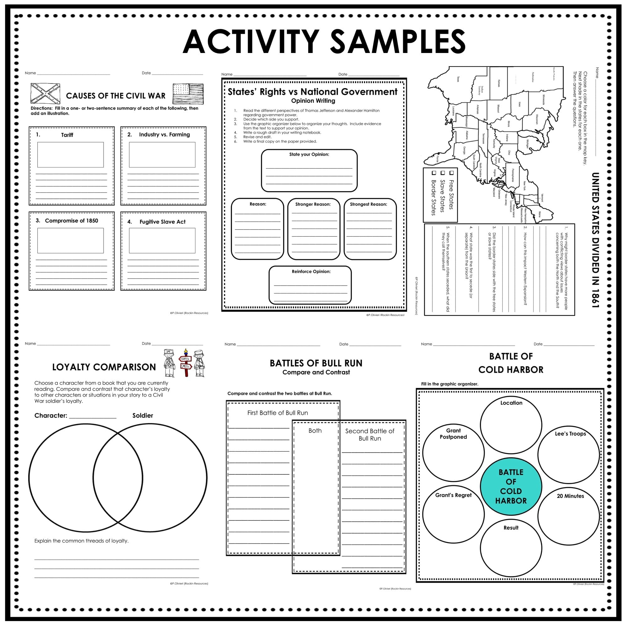 CIVIL WAR UNIT The Civil War Digital Printable GOOGLE Rockin Resources CIVIL WAR UNIT The Civil War Digital Printable GOOGLE Rockin Resources