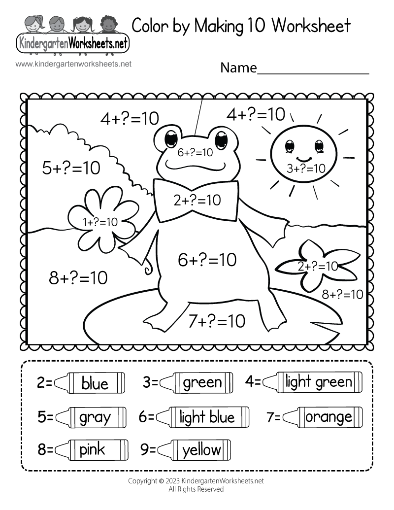 Color By Making 10 Worksheet Free Printable Digital U0026 PDF Color By Making 10 Worksheet Free Printable Digital U0026 PDF