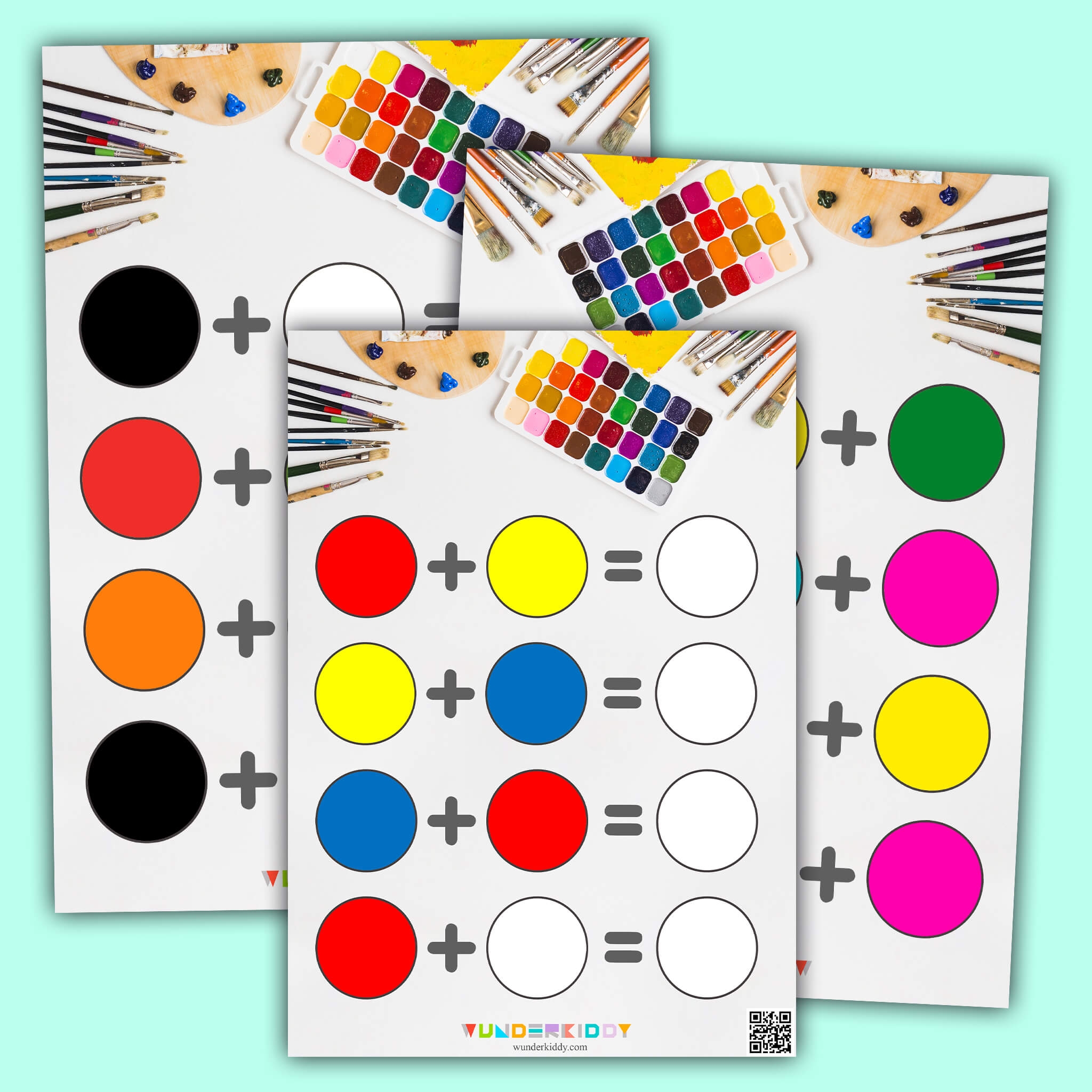 Color Mixing Worksheet Printable For Kindergarten Color Mixing Worksheet Printable For Kindergarten