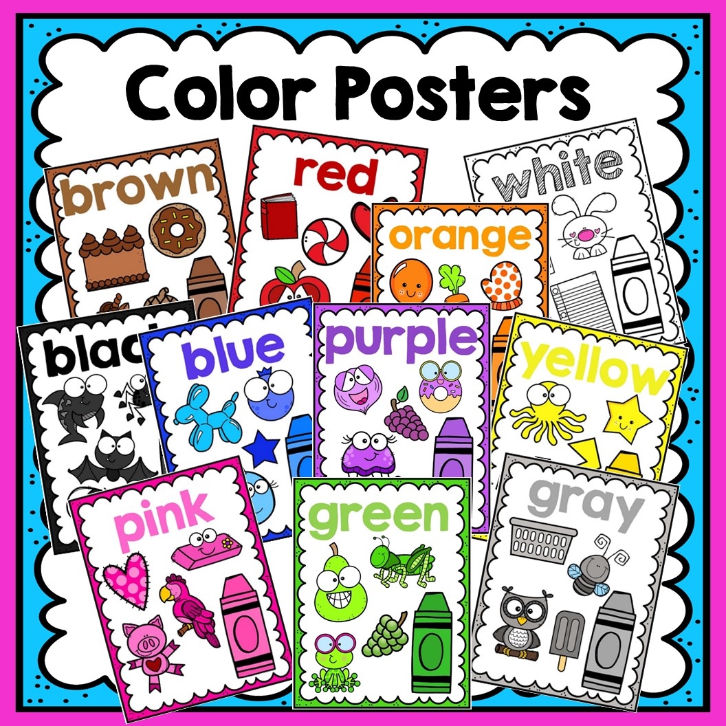 Printable Free Classroom Preschool Poster
