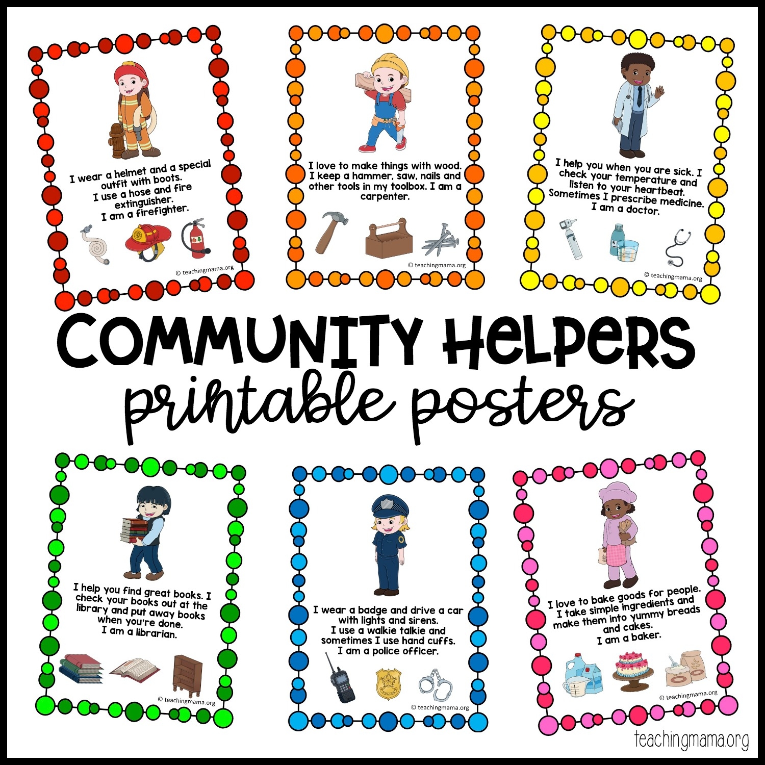 Printable Tools For Preschoolers Printable Tools For Preschoolers