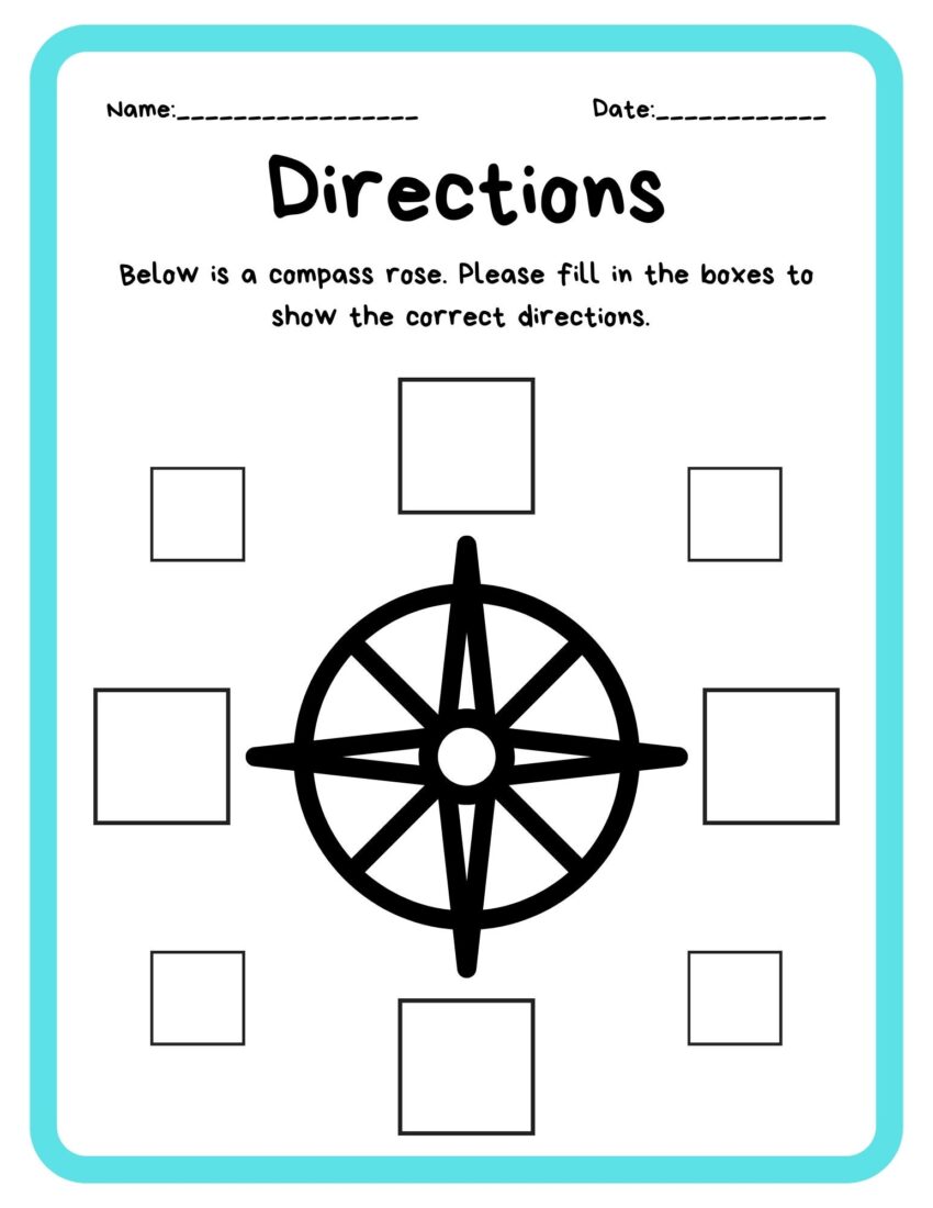Compass Worksheet