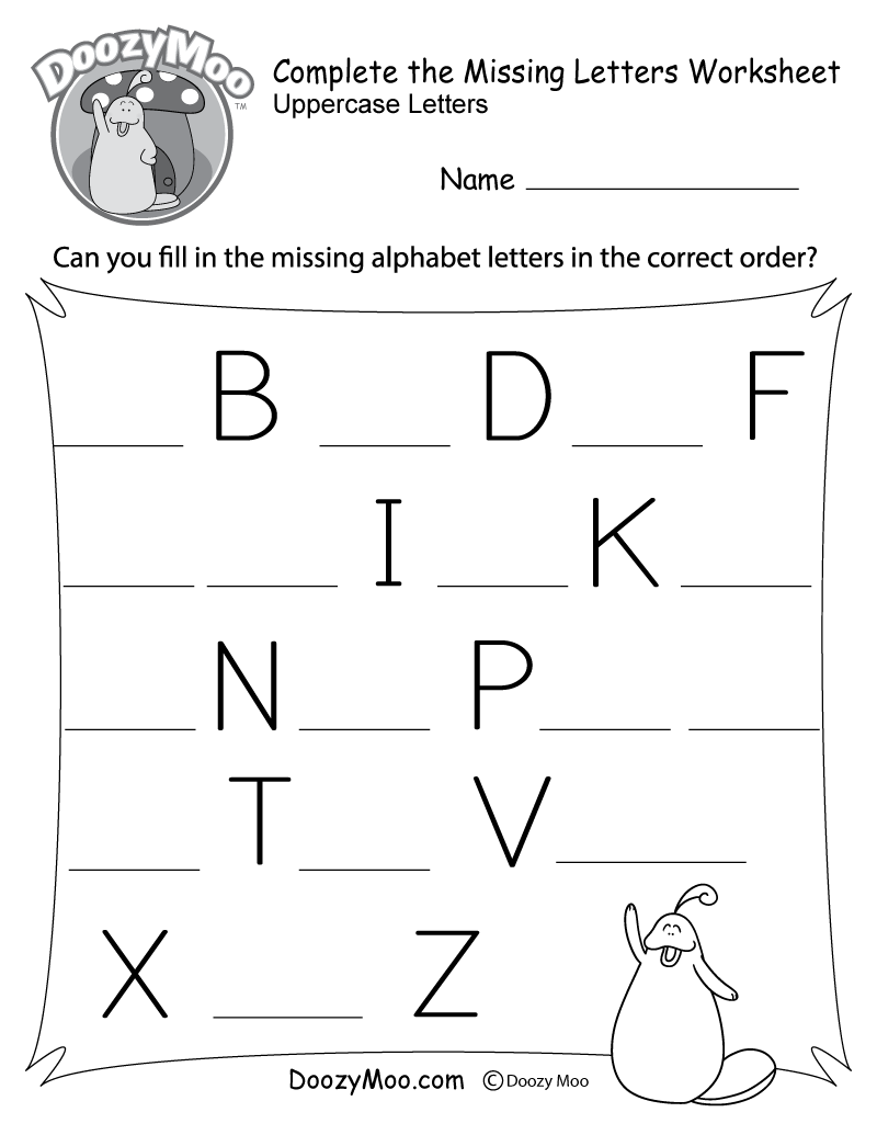 Printable Letter A Worksheets For Preschoolers