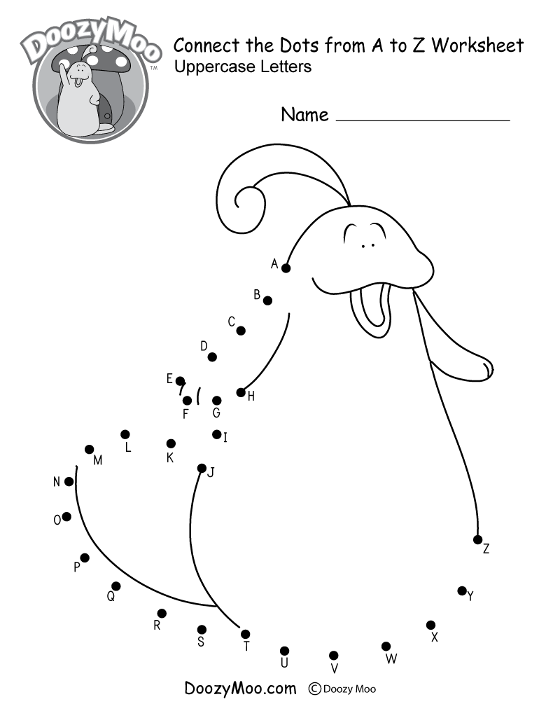 Join The Dots Printables For Preschoolers
