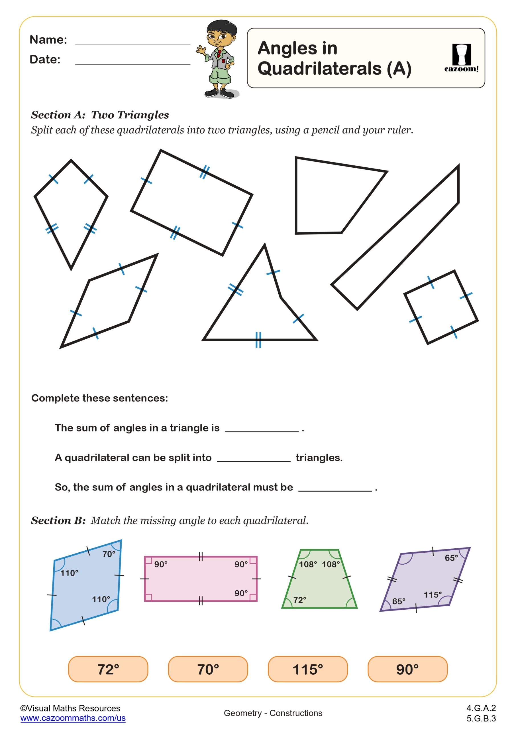 Constructions Worksheet PDF Triangle Construction Worksheet Cazoom Math Constructions Worksheet PDF Triangle Construction Worksheet Cazoom Math