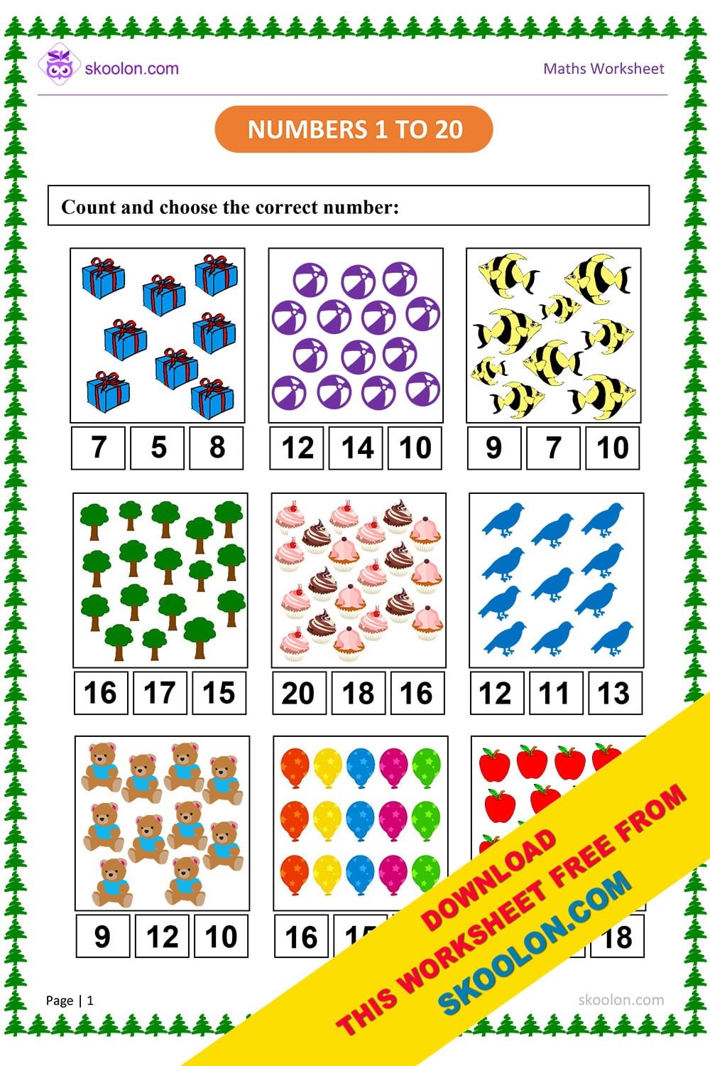 Math Counting Objects Worksheets Kindergarten Math Counting Objects Worksheets Kindergarten