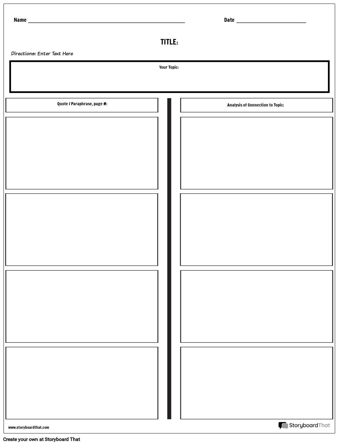 Critical Analysis Essay Outline Template StoryboardThat