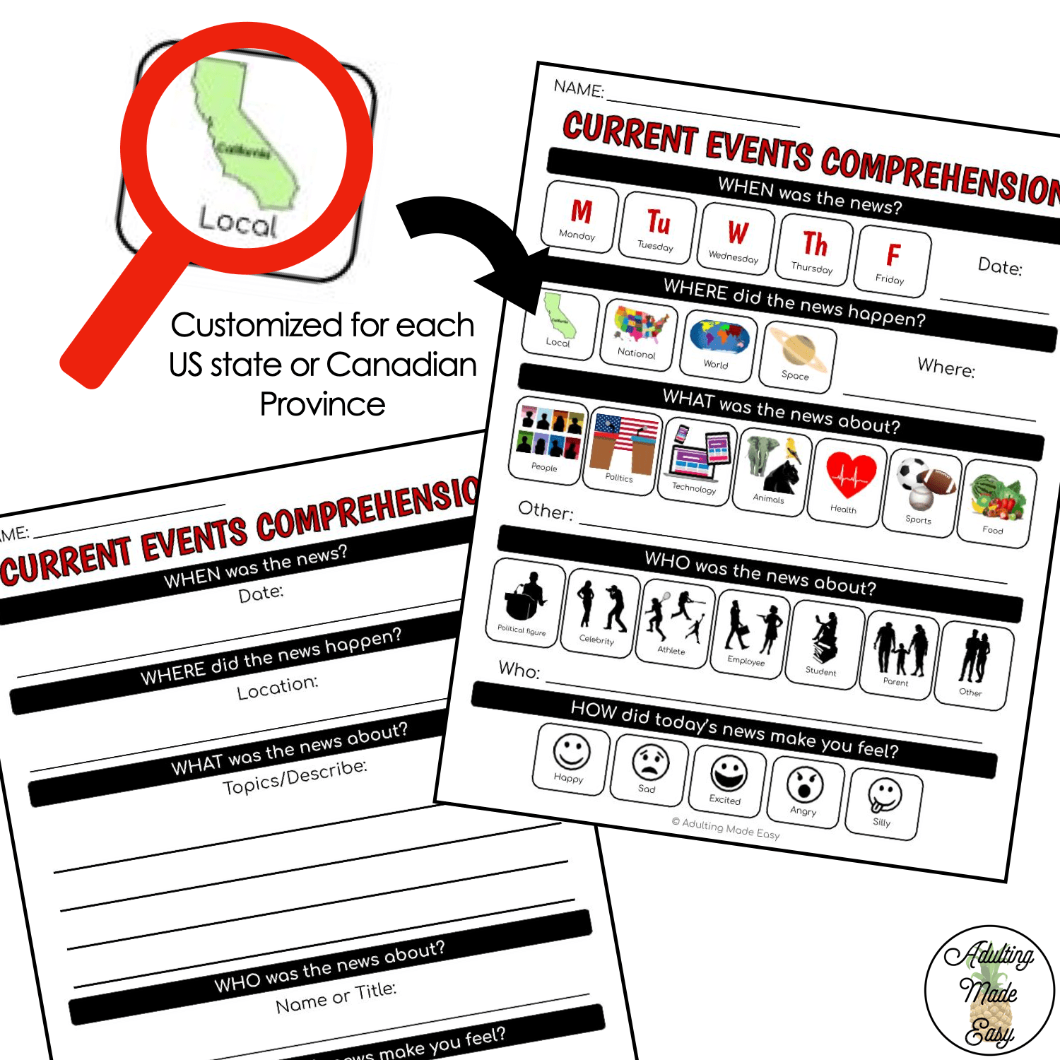 Current Events Comprehension Worksheet U0026 Google Slides Worksheets Library Current Events Comprehension Worksheet U0026 Google Slides Worksheets Library